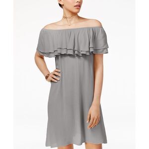 One Hart Ruffled Off The Shoulder Dress